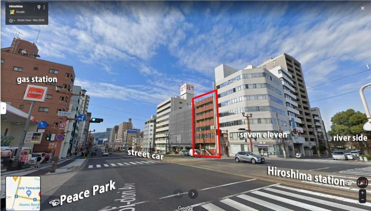 Bhotel Dai3Himawari - 2Br Good For 6Ppl Overlooking Peace Park With Wifi! Hiroshima Bagian luar foto